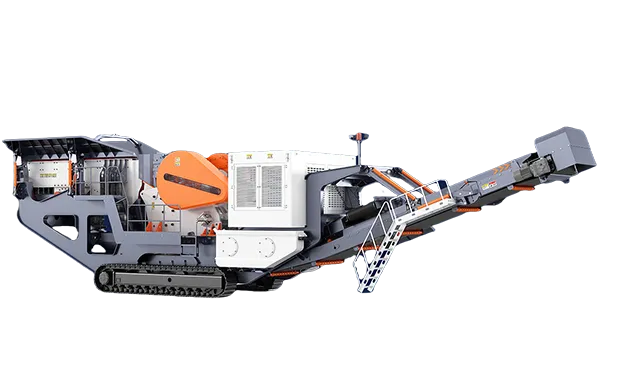 Гусеничная щековая дробильная установка 