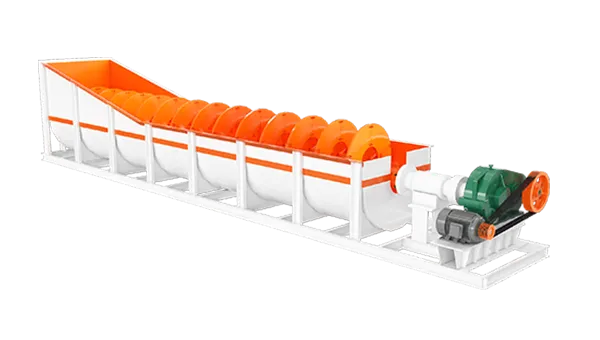 Винтовая машина для промывки песка